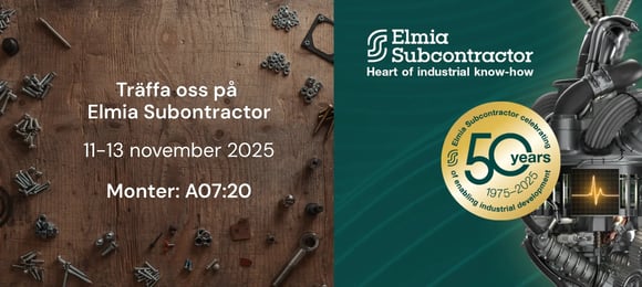 Elmia närmar sig. Hoppas vi ses!